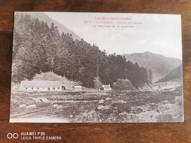 CPA - 65 - CAUTERETS - Vallée de Lutour - La Truitière et le Cabaliros