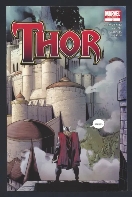 Thor (V3) #2 VF 2007 Marvel 2nd Print Wraparound Comic Book