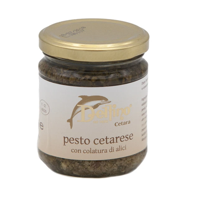 Pesto Cetarese con colatura di alici - Delfino