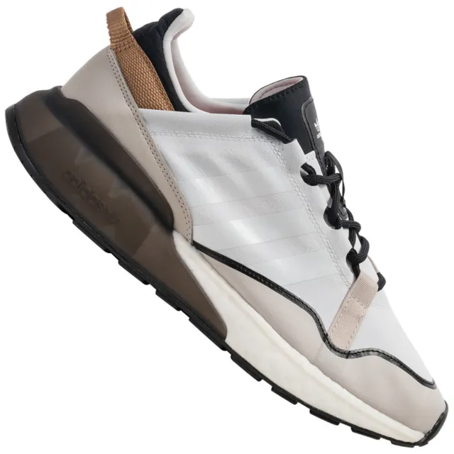 adidas Originals ZX 2K Boost Pure Herren Freizeit Sneaker G57962 grau weiß neu