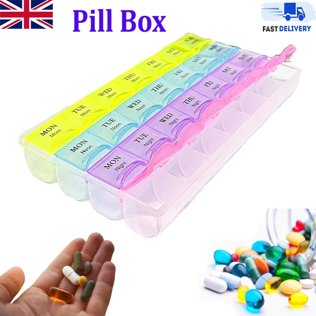 Organizzatore Di Pillole Da Viaggio Impermeabile – Contenitore Portatile Con 8 Scomparti Per Farmaci E Integratori - 2