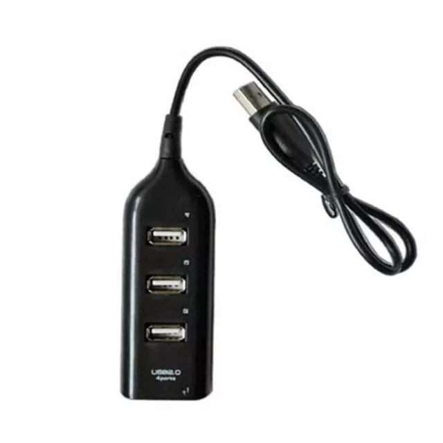 ☆ MULTIPRISE 4 PORT HUB/Multi USB 2.0 Cable Charger for PC/Mac/Tablet