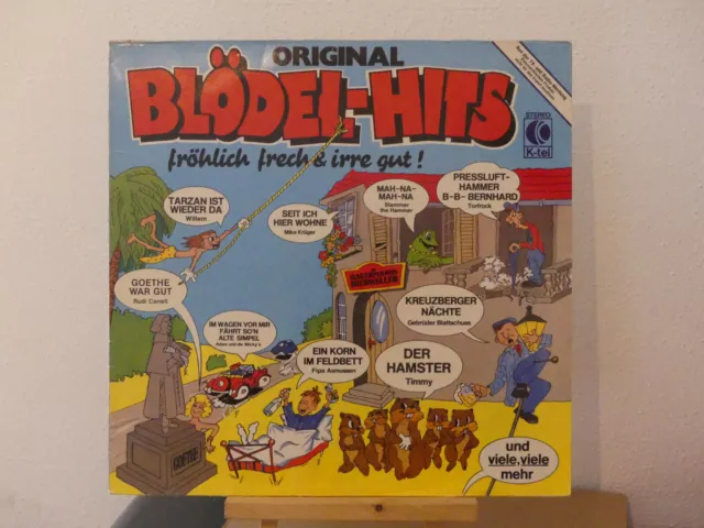 LP - ORIGINAL Blödel-Hits fröhlich frech & irre gut! K-tel TG1205