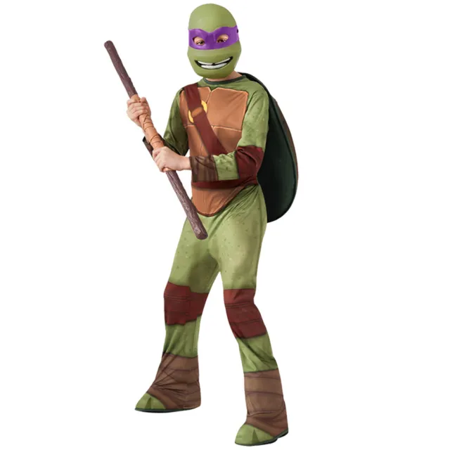 Childs Donatello Teenage Mutant Ninja Turtles Costume Tmnt Official Fancy Dress
