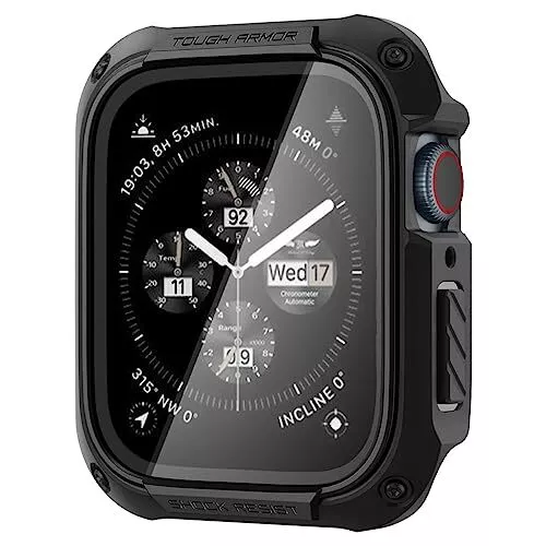 Spigen Cover Tough Armor Compatibile con Apple Watch Series per 9/8/7 45mm - ...