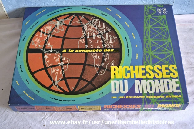 LANSAY - RICHESSES DU MONDE - Jeu de société - Version Originale - 2 à