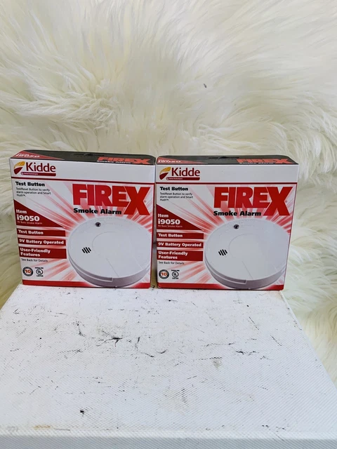 KIDDE FIREX SMOKE Detector Alarm LOT OF 2 £9.88 - PicClick UK