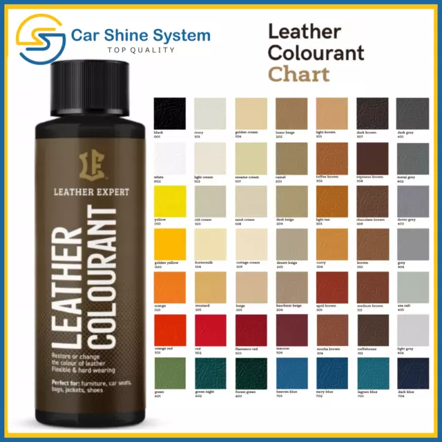 Leather Repair Paint ALL IN ONE Leather Dye For Restoring Leather 50ml 250ml