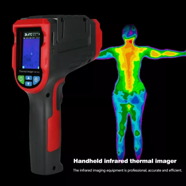 Digital LCD Handheld Thermal Imaging Camera Infrared Thermometer Imager Tool