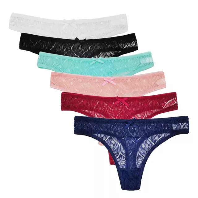 WOMENS LADIES BRIEFS Micro G-String Thongs Sexy Lingerie Underwear With  Pearl} £5.04 - PicClick UK