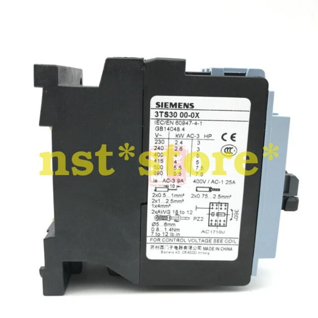 1 pz nuovo contattore CA 3TS30 00-0X 220V