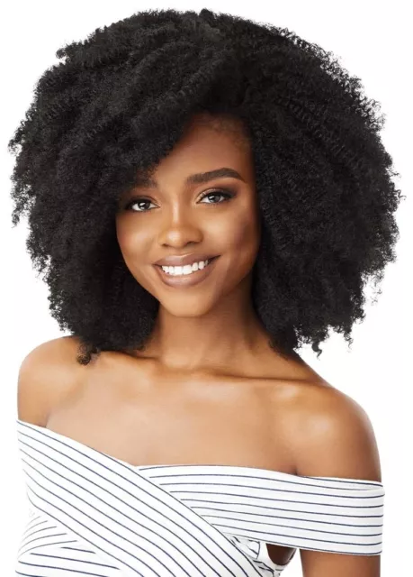 Outre Feme Big Beautiful Hair Clip-in 9pcs 4C Corkscrew Afro (Human Hair Blend)
