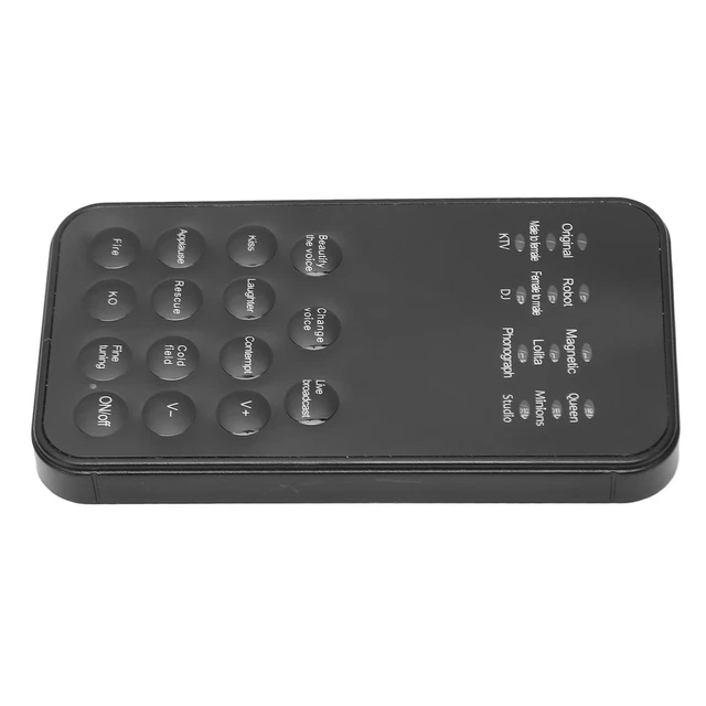 Voice Changer Multifunction 12 Sound Effects Fine Tuning Function US