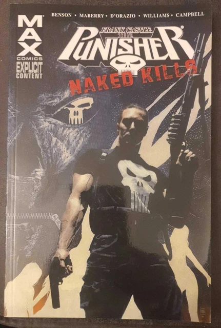 Punisher Frank Castle Max Naked Kills (2010) New Scarce Max Publishing
