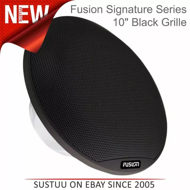 Fusion SG-X10B Marchio Serie 25.4cm Marine Ricambio Speaker Griglia Solo Nero