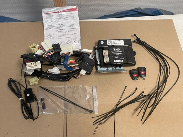 2014 KIA Genuine Accessories Sorento Remote Engine Start Kit, 1U056-ADU00