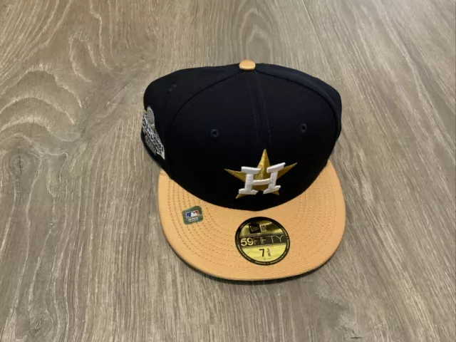 New Era Houston Astros 2022 World Series Champions Gold Men’s Hat  Size: 7 3/8