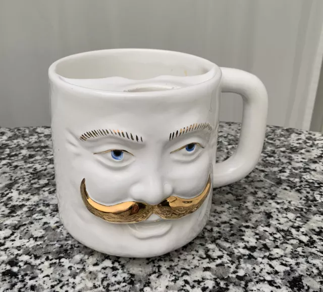Rasoio, arlecchino, fatto a mano, diametro: 10 cm, altezza: 11 cm
