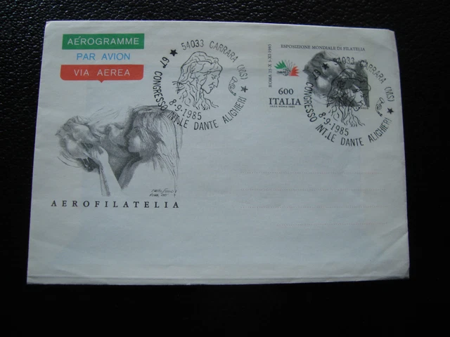 ITALIE - aerogramme 8/9/1985 (cy29) italy