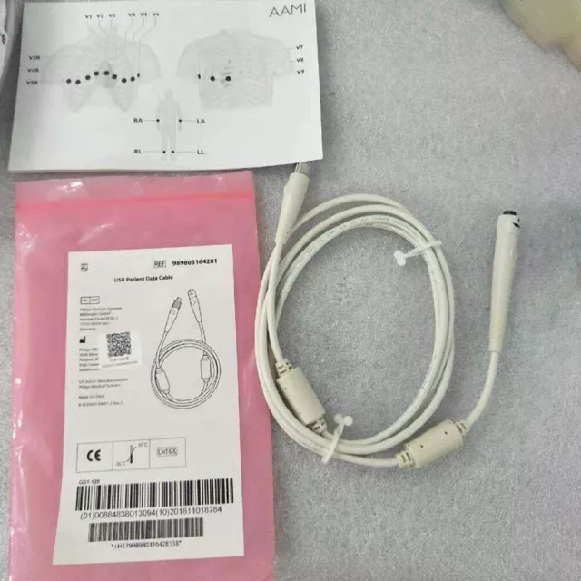 For Philips TC30 TC50 TC70 Electrocardiograph Main Cable Lead Wire