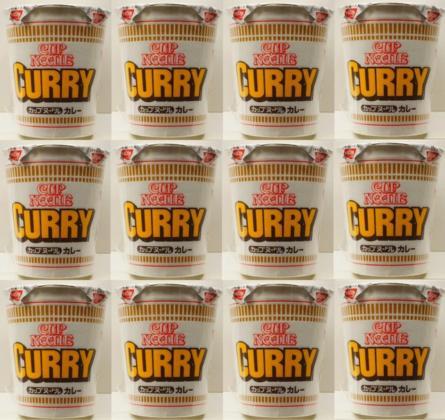 NISSIN CUP NOODLE Curry 87G X 12 Instant Ramen Thick Curry Soup 54.99