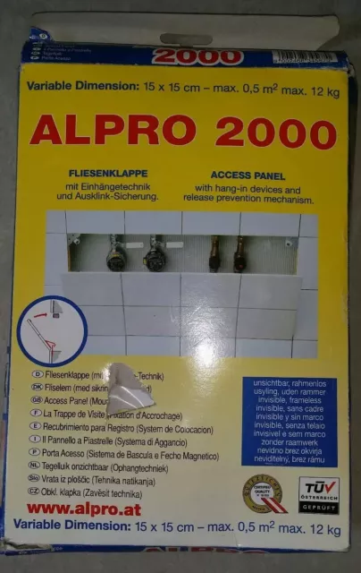 Kit de panel de acceso secreto ALLPRO 2000 nuevo en caja