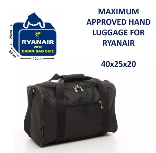 5 CITIES NEW November Ryanair 40x20x25 Maximum Sized Cabin Carry on Holdall  Bag EUR 25,74 - PicClick FR