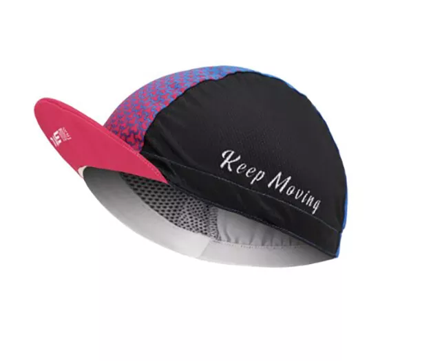 Cycling Cap Light Weight Darevie Pink/Blue DVA048