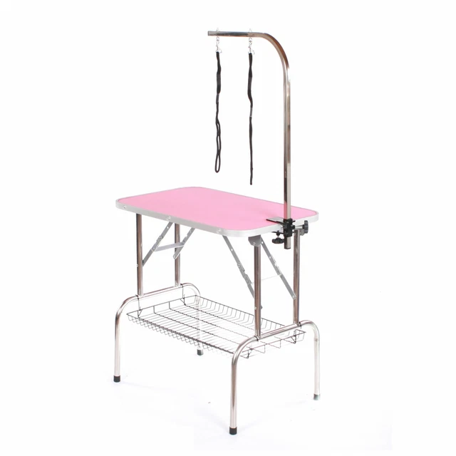 Mobile dog hot sale grooming table