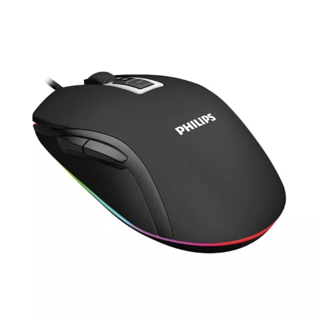 Philips G212  Wired Gaming Mouse RGB Optical Sensor