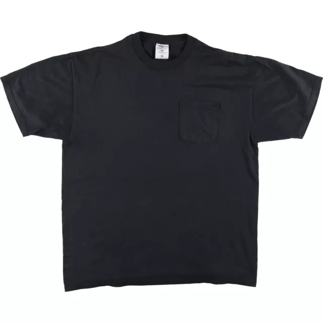 OLD CLOTHES 90 Jerseys Jerzees Plain Pocket T-Shirt Made In Usa Men'S ...