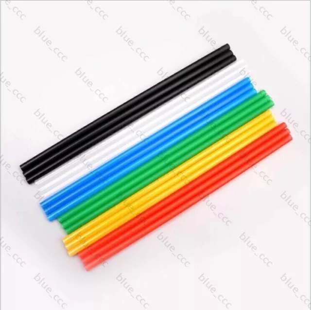 Pack of 1000 Jumbo Straw Drinking Straws Plastic Tubes Colorful 7 x 255 mm 3