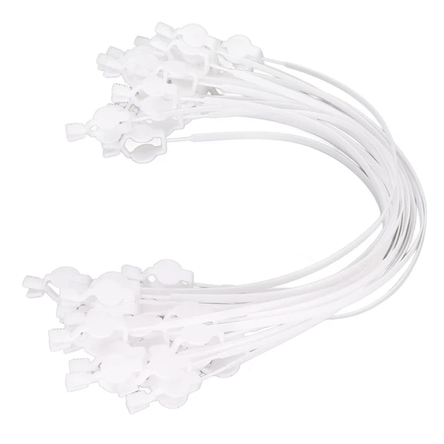 100 Pcs Dental Disposable Bib Clips Plastic Scarf Chest Bib Napkin Holder