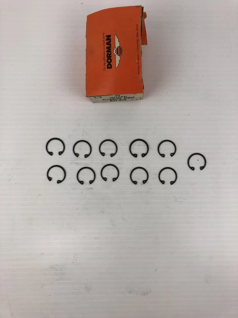 Internal Retaining Ring, Steel, Zinc Plated Finish, 3/4 In Bore Dia., 20 PK