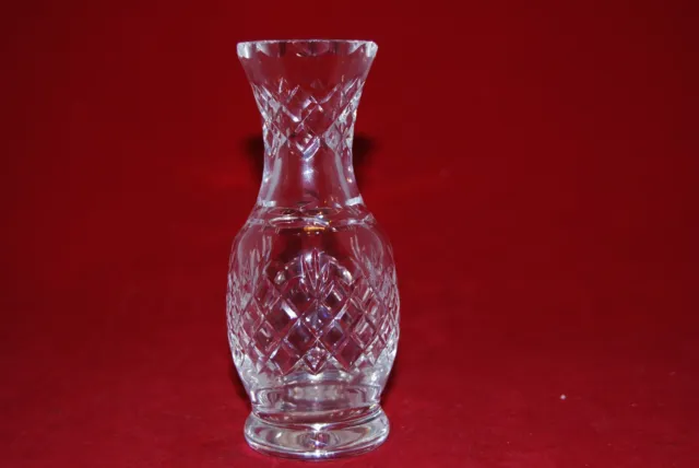 Crystal Bud Vase "Made in Edinburgh,Scotland"