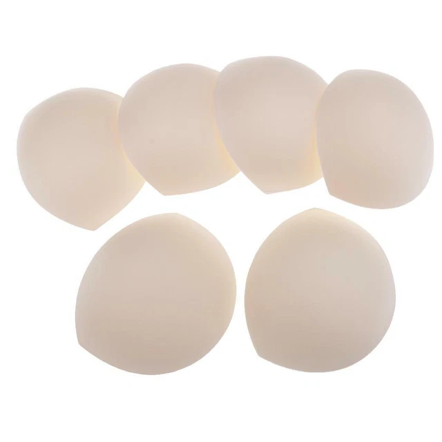 3 Paia Inserti Reggiseno Triangolare Push Up - Imbottiture In Schiuma Per Bikini E Costumi