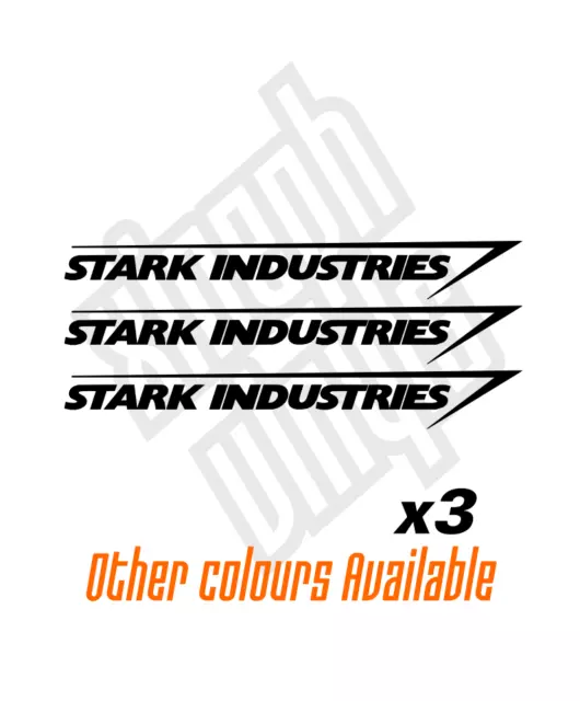 Stark Industries Vinyl Sticker Decal car (window optional) dc marvel iron man