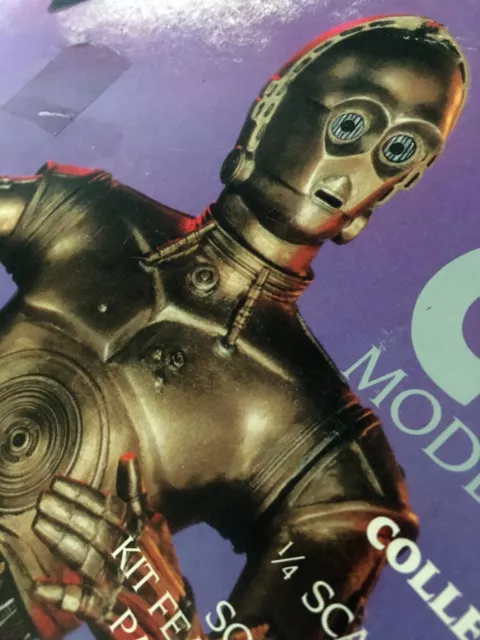 SCREAMIN' STAR WARS C3-PO 1993 17'' VINYL KIT NO. 3500 Complete