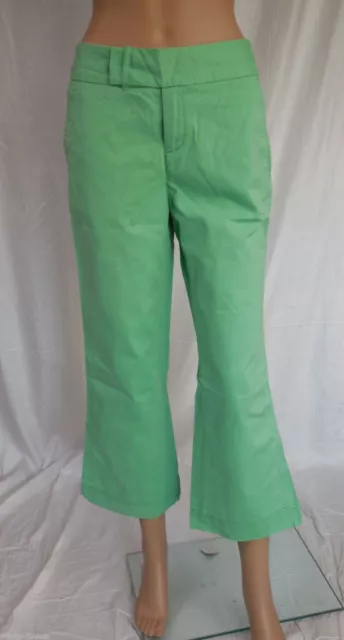 ★ EDDIE BAUER ★ 42 ~ Chino-Hose ~ Capri ~ lindgrün ~ Tolle Farbe ~ NEU