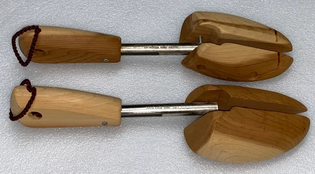 Rochester Shoe Tree Co. Size Large Wooden Shoe Tree Stretcher Keeper