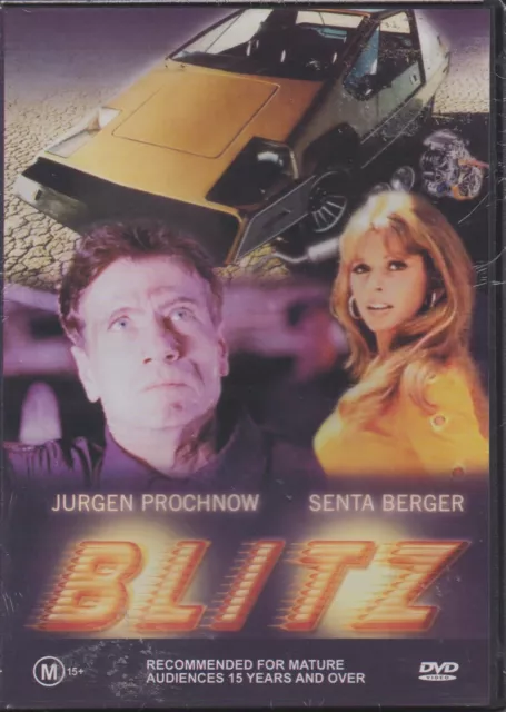 Blitz Aka Killing Cars Dvd Jurgen Prochnow Region 4 Brand New/Sealed #Bc5