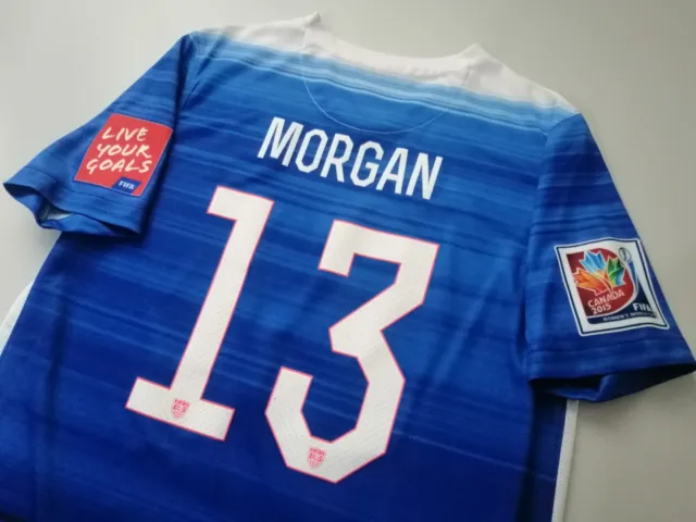 jersey nike Alex Morgan (XL) shirt USWNT US 2015 world cup USA orlando trikot VG