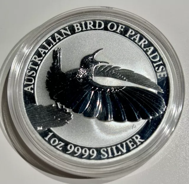 Australien 1 Dollar 2018 Birds of Paradise, 1 Oz Silber