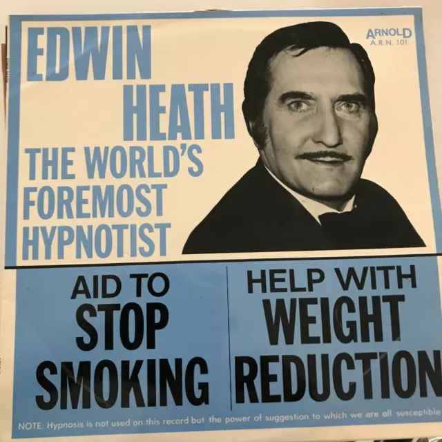 Edwin Heath - Aid To Stop Smoking - Help With Weight Reduction 12" Vinyl Record