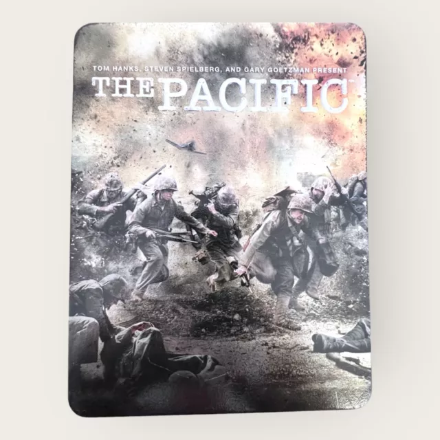 The Pacific (Tin Box Set, DVD, 2010) Collectors Tin Boxset Region 4 Complete