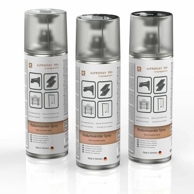 3X AUPROPOXY PRO Convertisseur Spray Epoxy Protection contre la Rouille ...