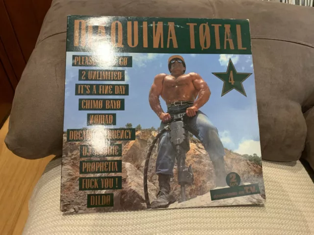 Various ‎– Maquina Total 4. DISCO VINILO. ENTREGA 24. ESTADO VG+ / VG+