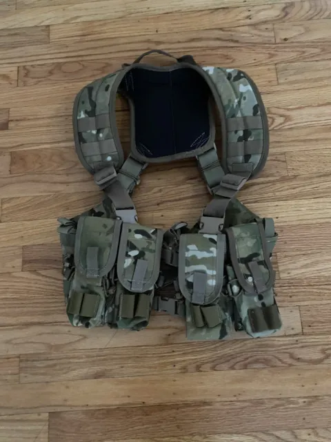 TACTICAL TAILOR MAV 2 Piece Chest Rig With X-Harness And Mag Pouches ...