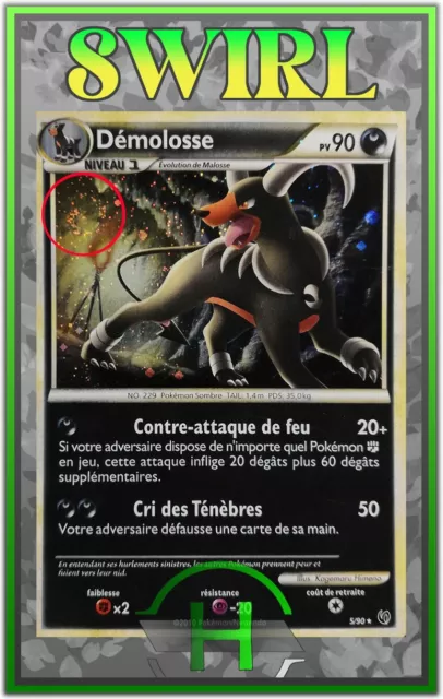 Holo Swirl/Spirouli Demolosse - HS04 - 6/102 - French Pokemon Card