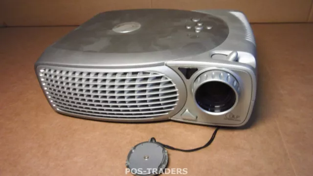 Dell 2200MP Projector Beamer DLP SVGA 1200 LUMENS - WORKS OK NO  HOUR -NO REMOTE